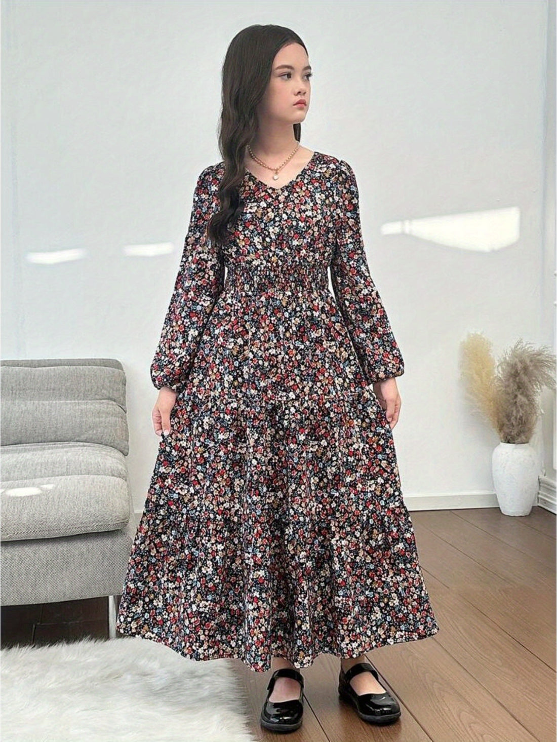 VigoSource Girls Floral Floral Dresses - Summer