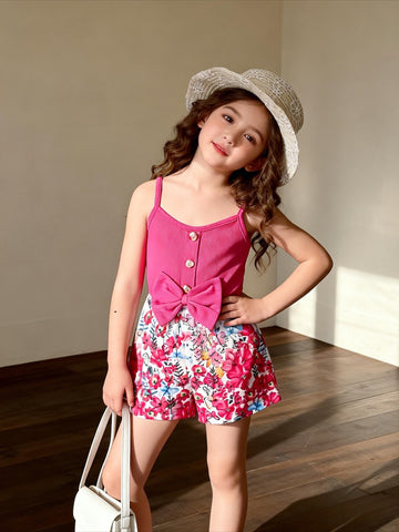 VigoSource Girls Floral Cotton Pants 5