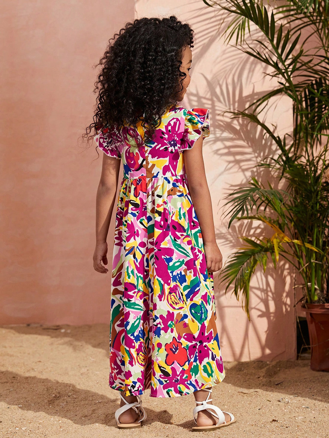 VigoSource Girls Floral Cotton Dress 26