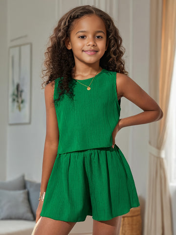 VigoSource Girls Cotton Outfit Set