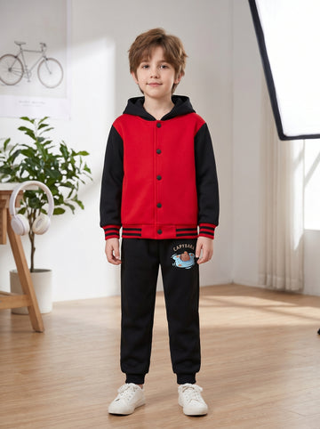 VigoSource Boys Spring/autumn Fashion Hooded Cardigan Sweatshirt + ...