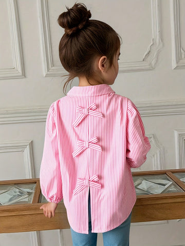 VigoSource Girls Striped Cotton Outfit Set 5