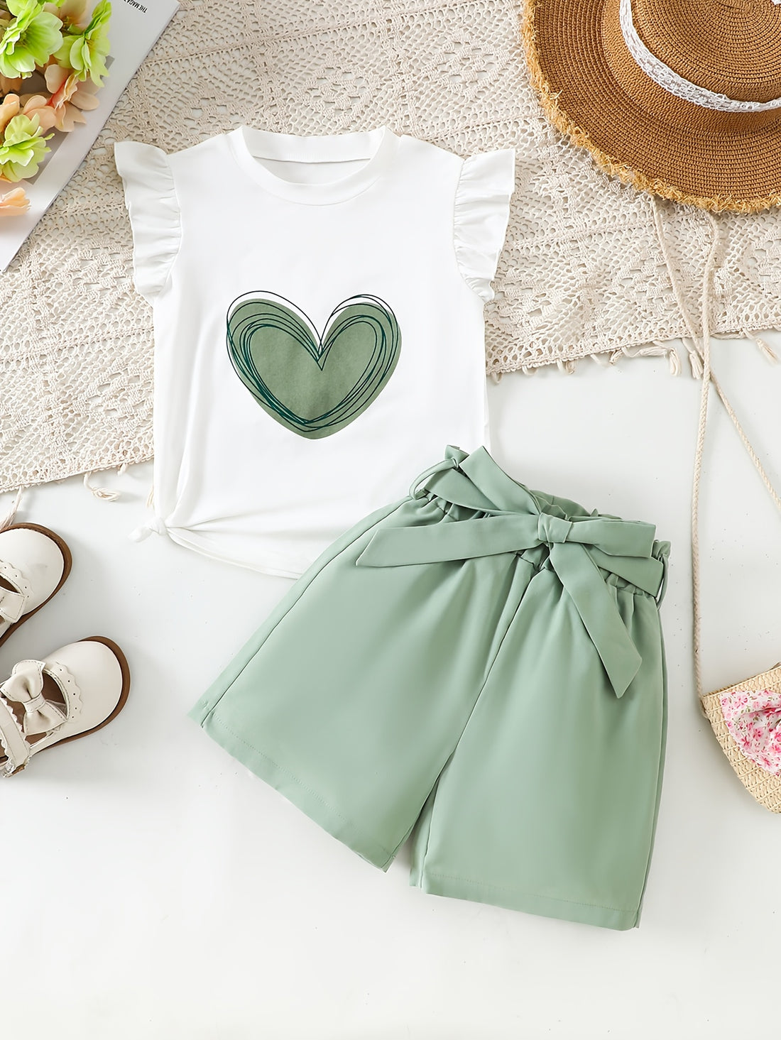 VigoSource Girls Cotton Outfit Set