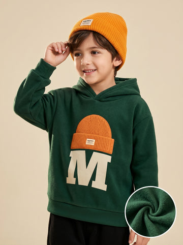VigoSource Boys Autumn/winter Newcasual Comfortable Versatile Hooded Wa...