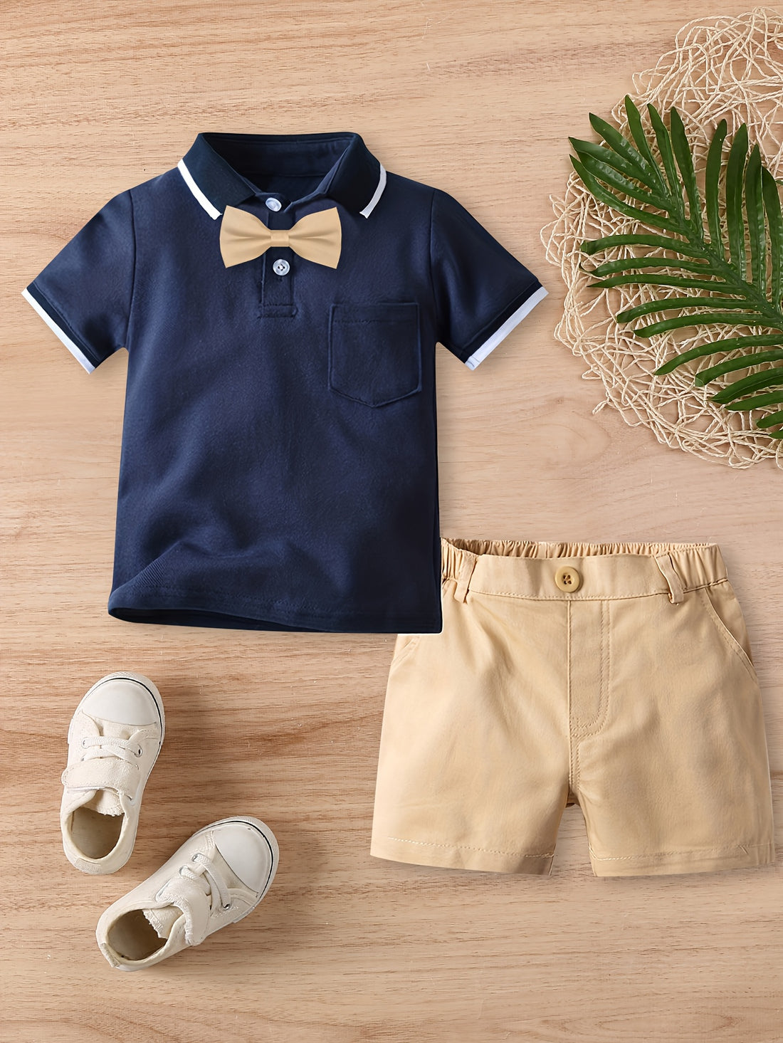VigoSource Boys Solid Knit Set - Summer 2