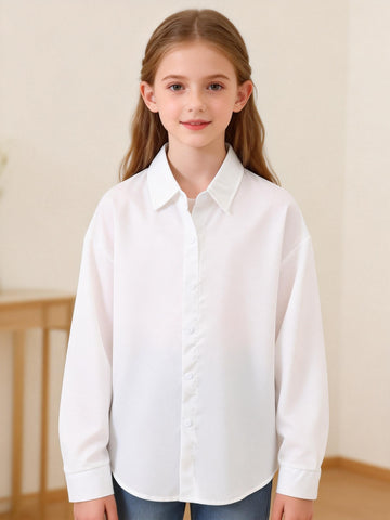 VigoSource Girls Solid Tops - Spring/autumn