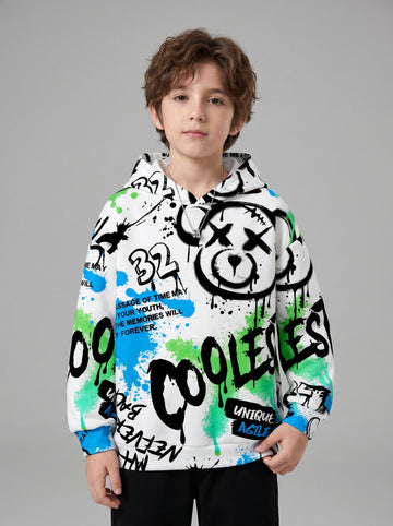 VigoSource Boys Casual Fashion Long-sleeve Hoodie in Spring and Autumn Featur...