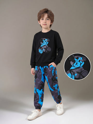 VigoSource Boys Suit Autumn Newsmall and Medium Fashion Cool Camouflage...