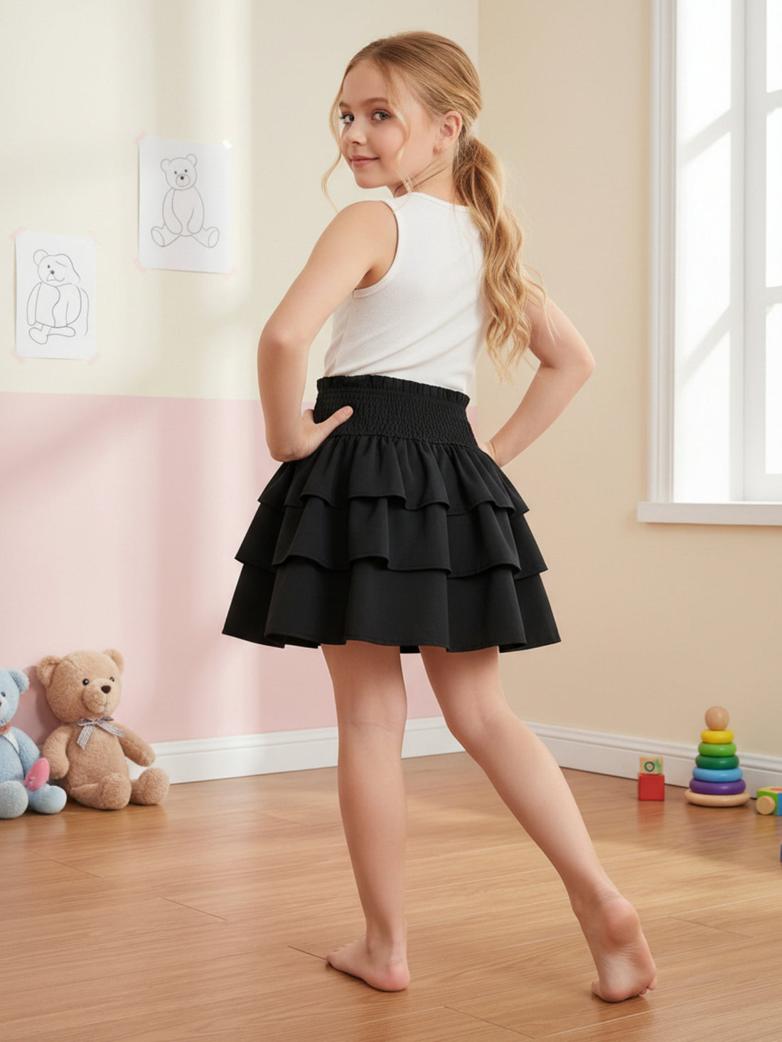 VigoSource Girls Cotton Skirt 4