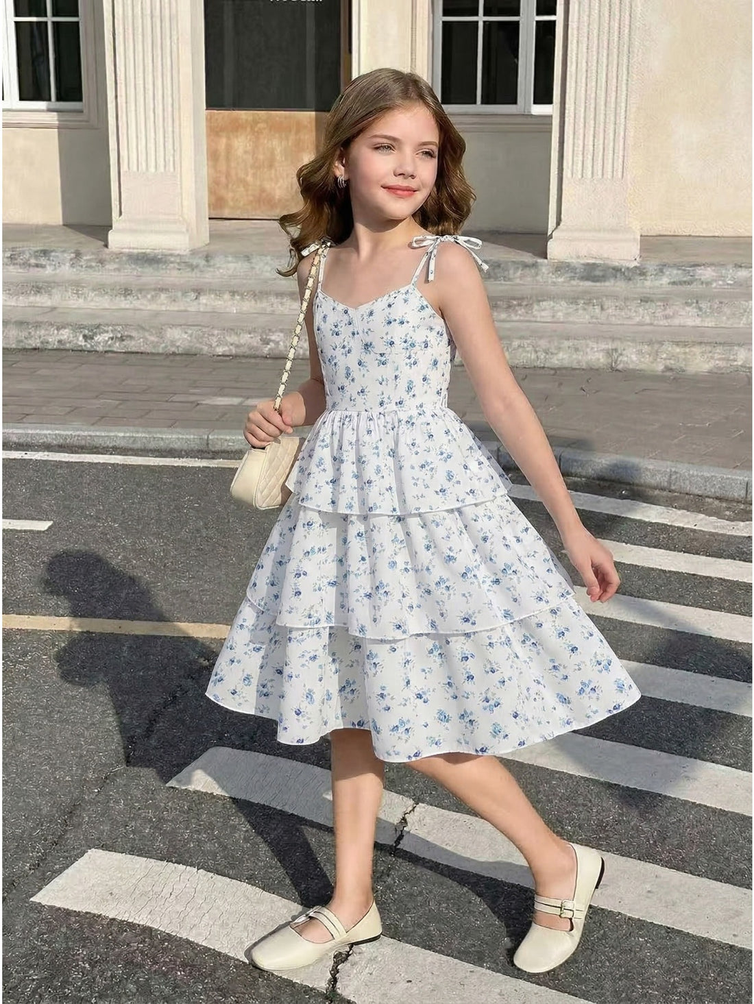 VigoSource Girls Floral Cotton Dress 29
