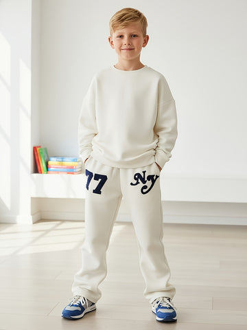 VigoSource Boys Red Knit Pants - Spring/autumn