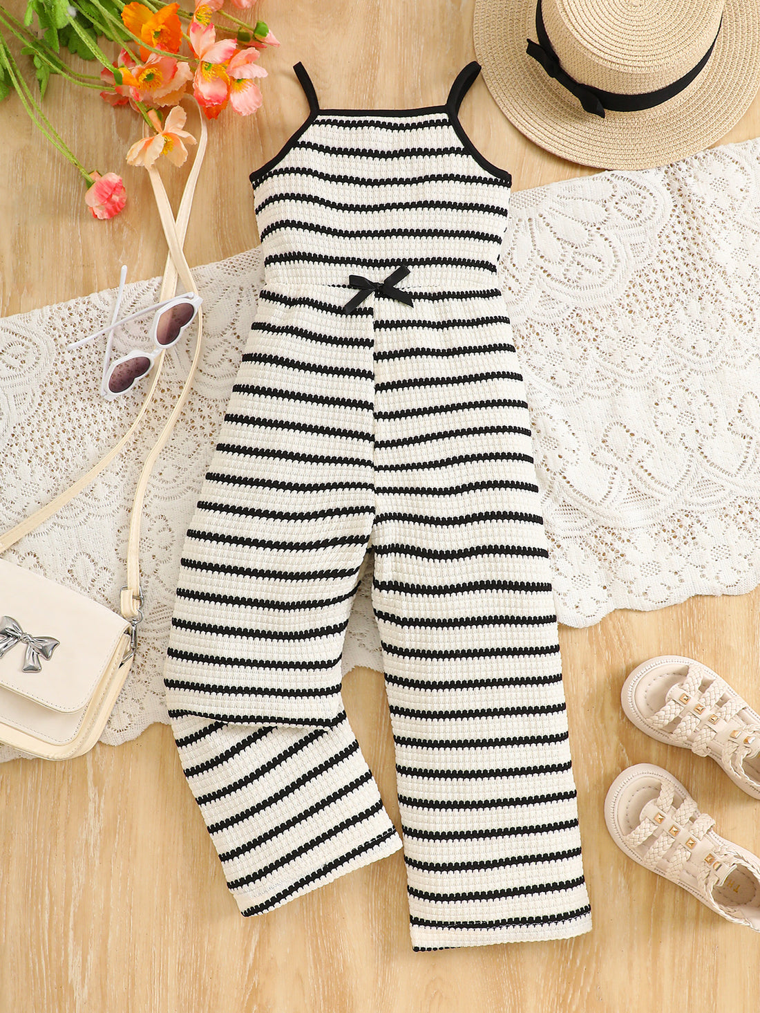 VigoSource Girls Striped Cotton Pants