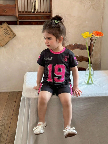 VigoSource Girls Short Sleeve Knit Pants 2