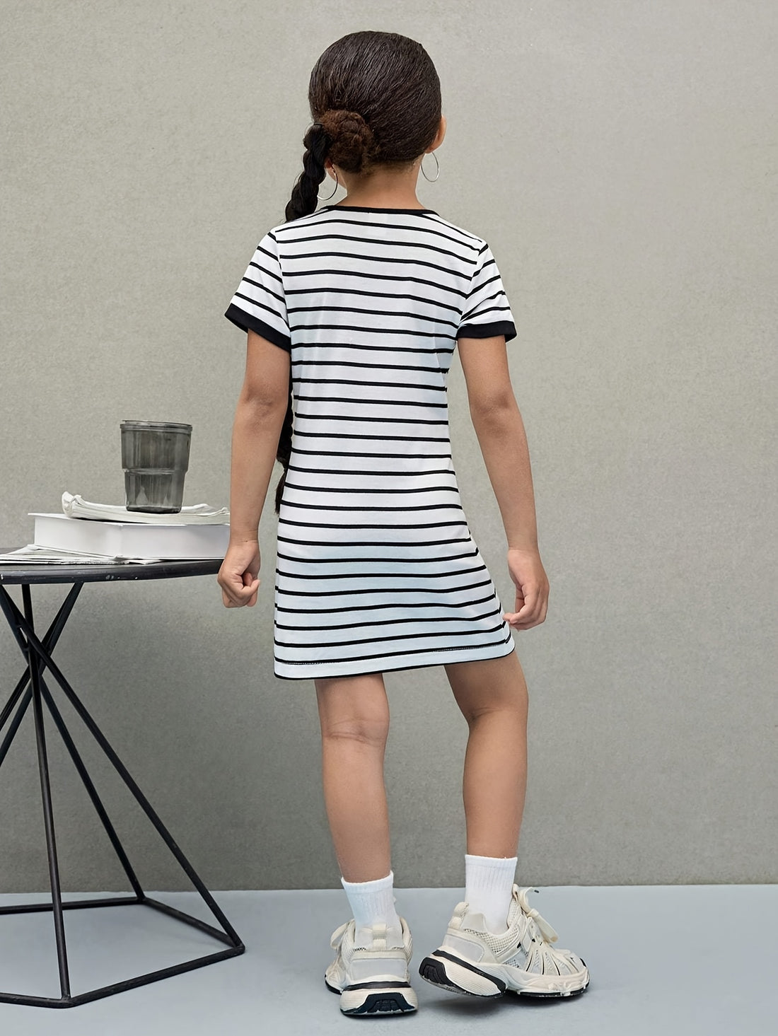VigoSource Girls Striped Cotton Dress 2