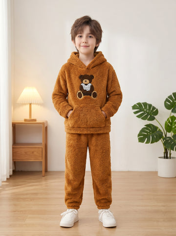 VigoSource Boys 2pcs Autumn/winter Casual Animal Print Sweatshirt and P...