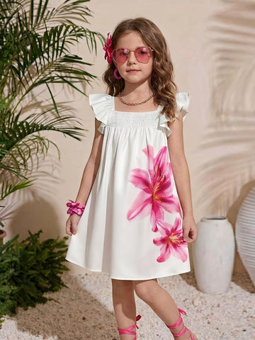 VigoSource Girls Floral Cotton Dress 14