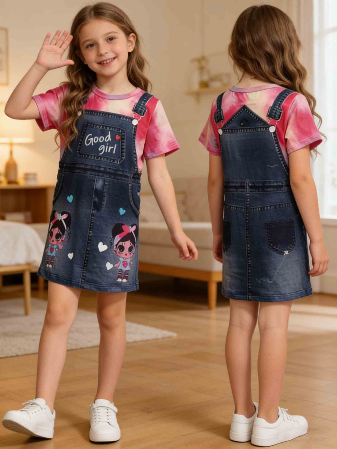 VigoSource Girls Floral Cotton Dress 8