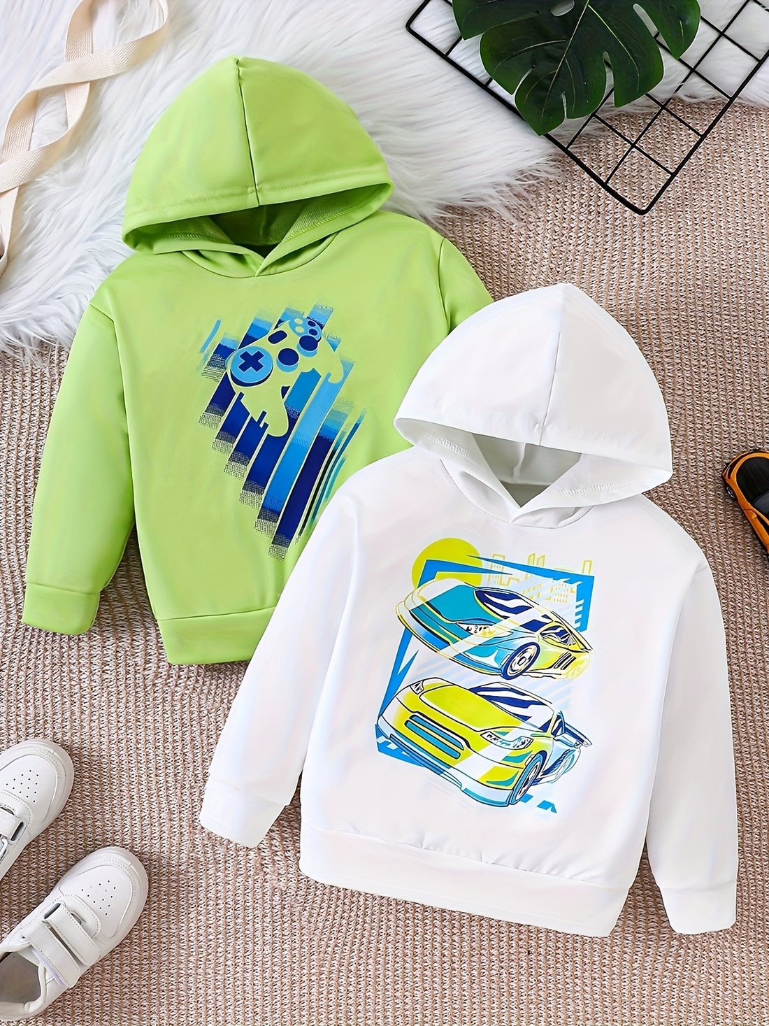 VigoSource Boys Casual Fashion Crew Neck Long Sleeve Pullover Game Cont...