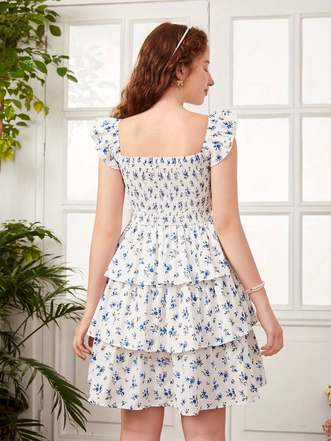 VigoSource Girls Floral Cotton Dress 18
