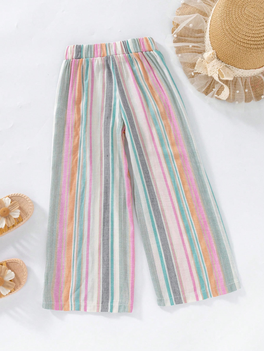 VigoSource Girls Striped Cotton Pants