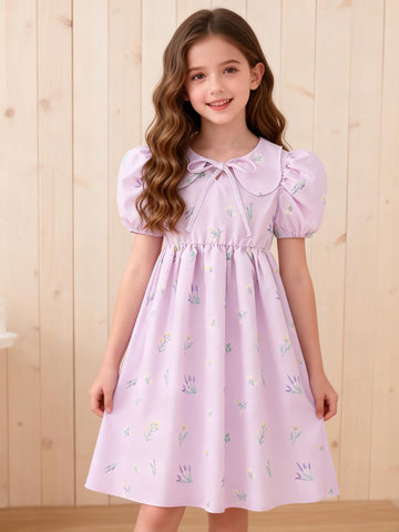 VigoSource Girls Floral Cotton Dress 13
