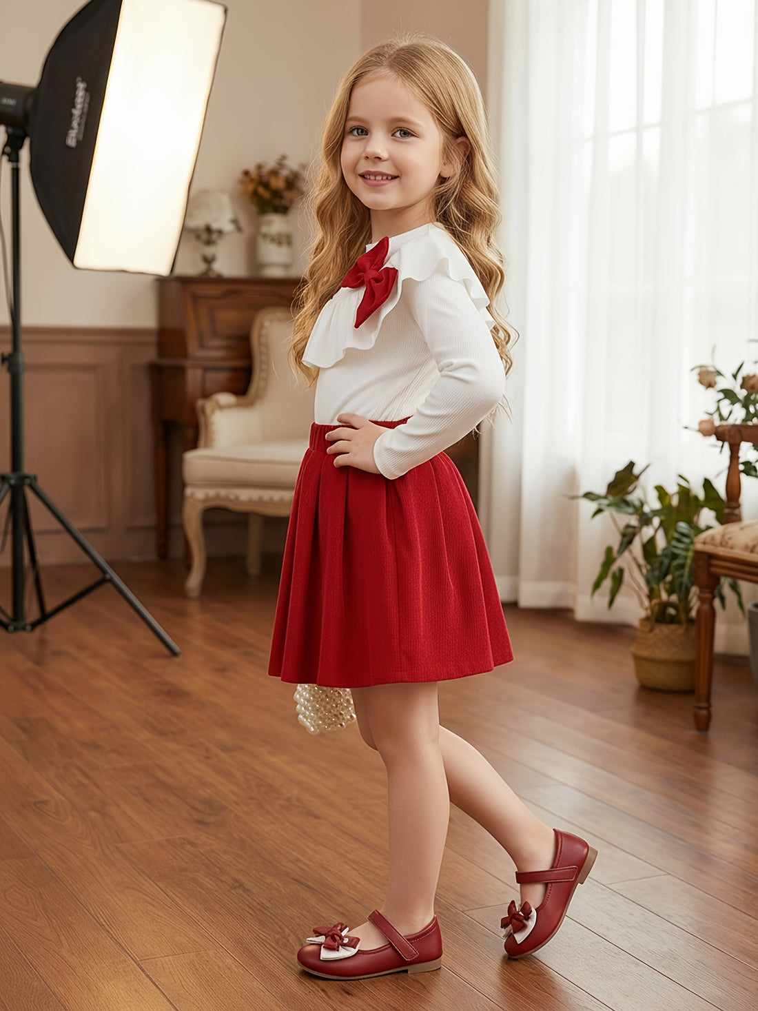 VigoSource Girls Solid Solid Color Skirts Casual Spring & - Spri...