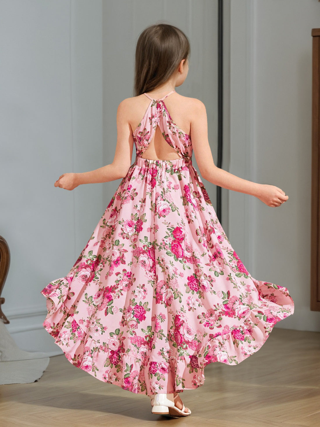 VigoSource Girls Floral Cotton Dress 6