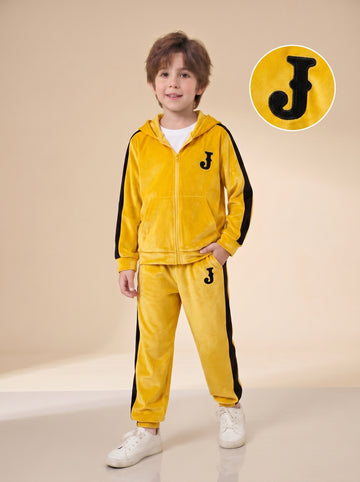 VigoSource Boys Set of Two Pieces Including a Hooded Jacket and Long Pants Fo...