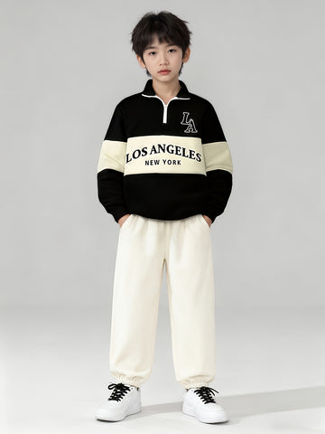 VigoSource Boys Solid Color Tops Casual