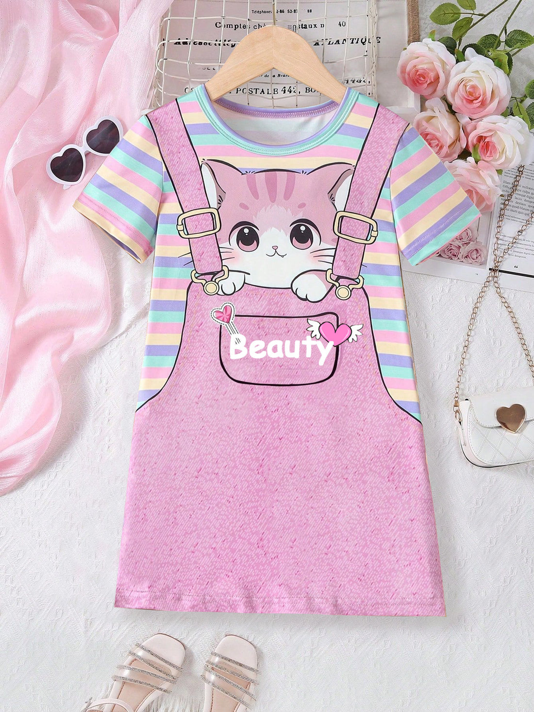 VigoSource Girls Floral Cotton Dress 28