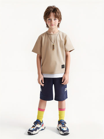 VigoSource Boys Solid Color Tops