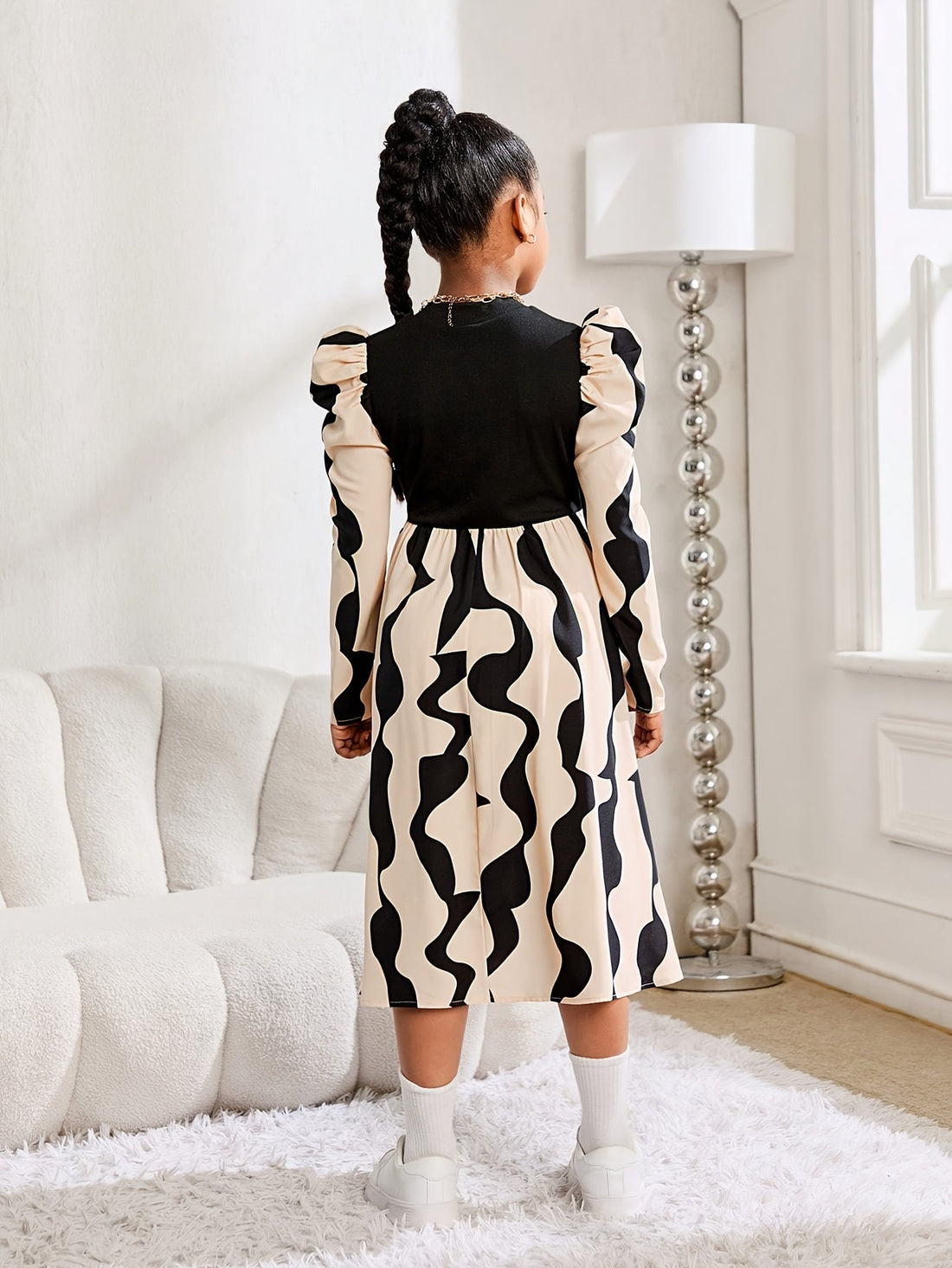 VigoSource Girls Striped Dresses Party