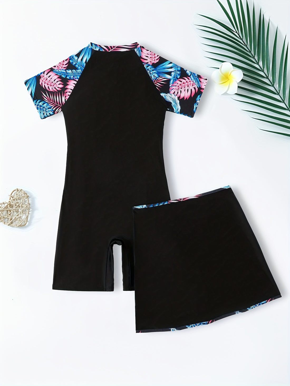 VigoSource Girls Patchwork Knit Outfit Set