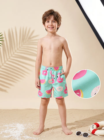 VigoSource Boys Summer Cute Cartoon Pattern Comfortable Loose Shorts