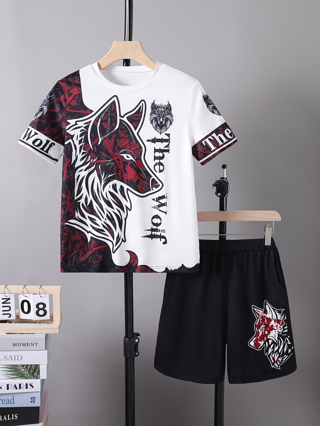 VigoSource Boys 2pcs Summer Casual Minimalist Sport Street T-Shirt and ...