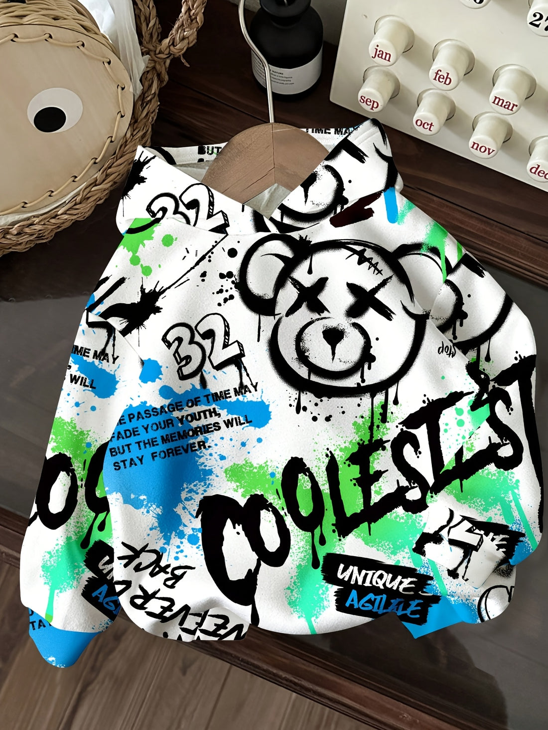 VigoSource Boys Casual Fashion Long-sleeve Hoodie in Spring and Autumn Featur...