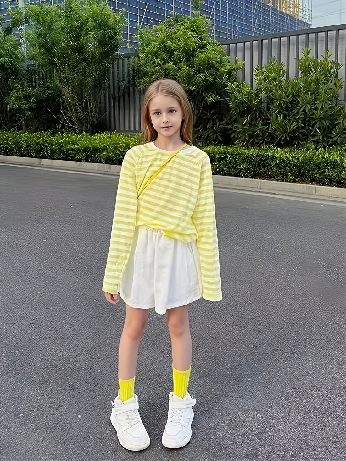 VigoSource Girls Striped Skirts