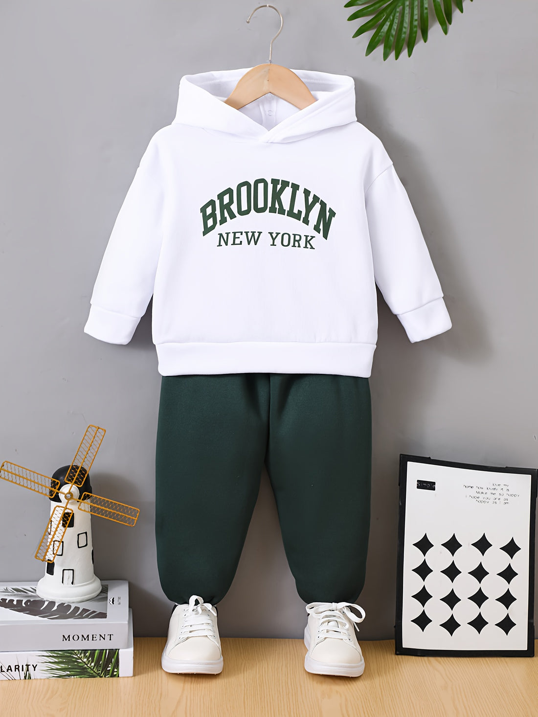 VigoSource Boys Spring and Autumn Fashion Versatile Letter Print Basic ...