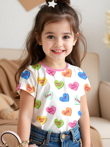 VigoSource Girls Short Sleeve Knit Outfit Set 2