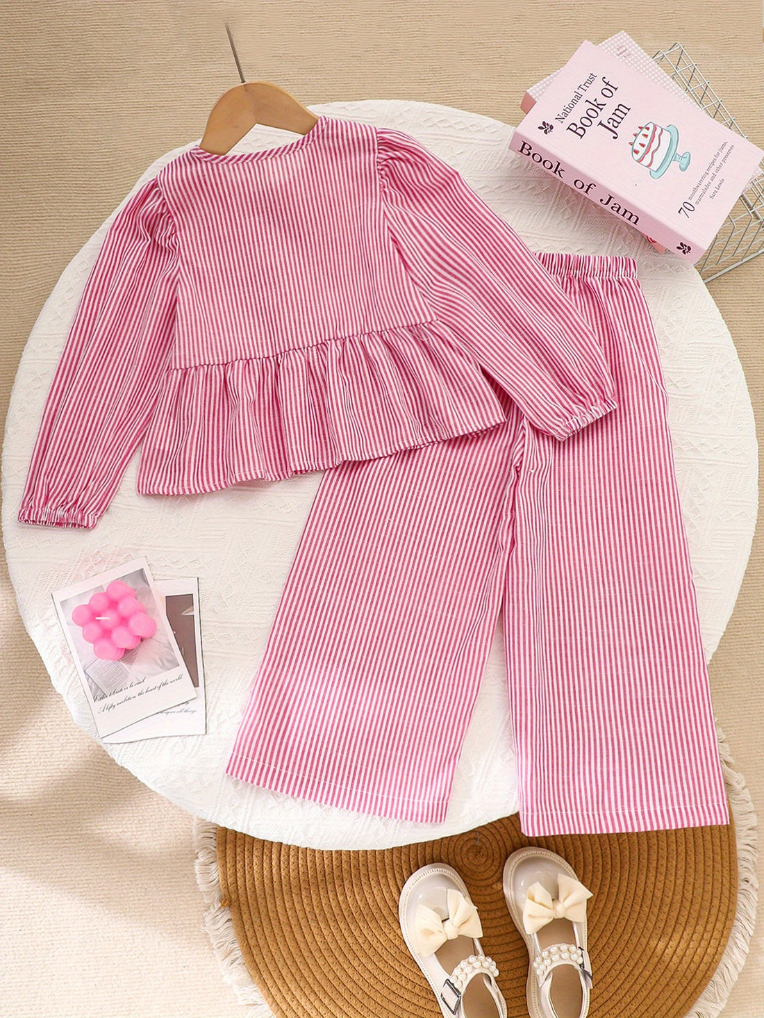 VigoSource Girls Striped Cotton Pants