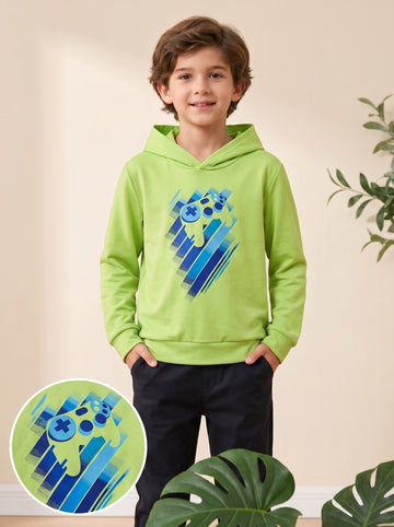 VigoSource Boys Casual Fashion Crew Neck Long Sleeve Pullover Game Cont...