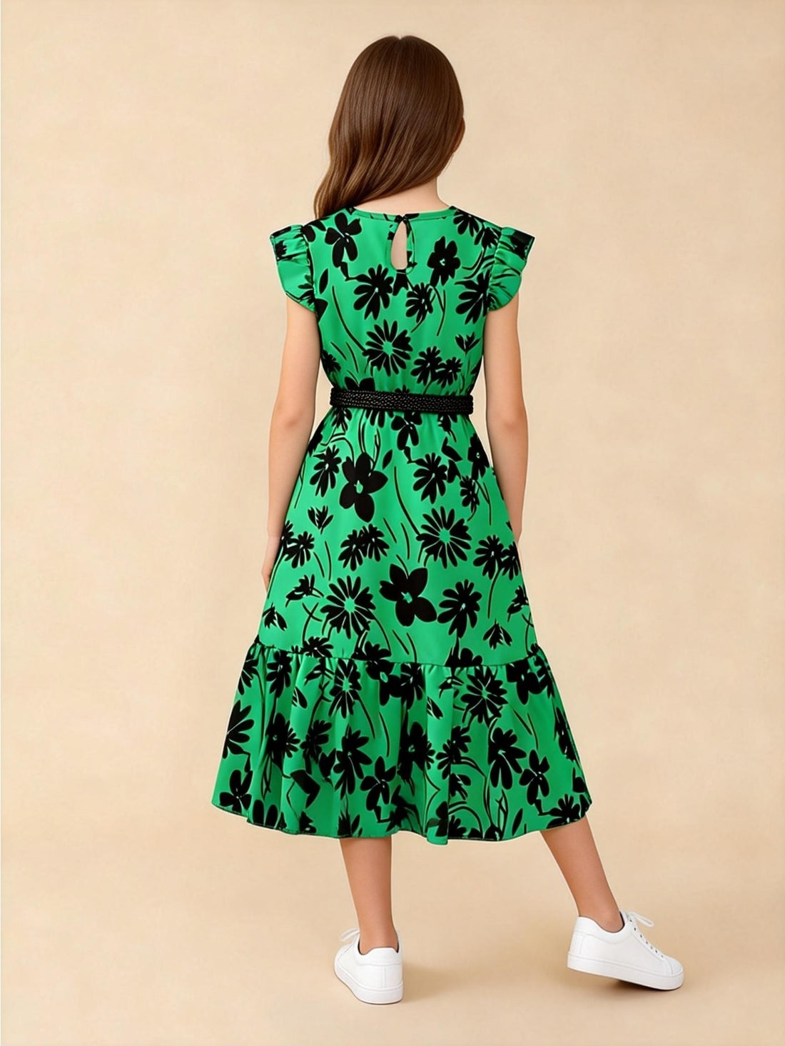 VigoSource Girls Floral Cotton Dress 51