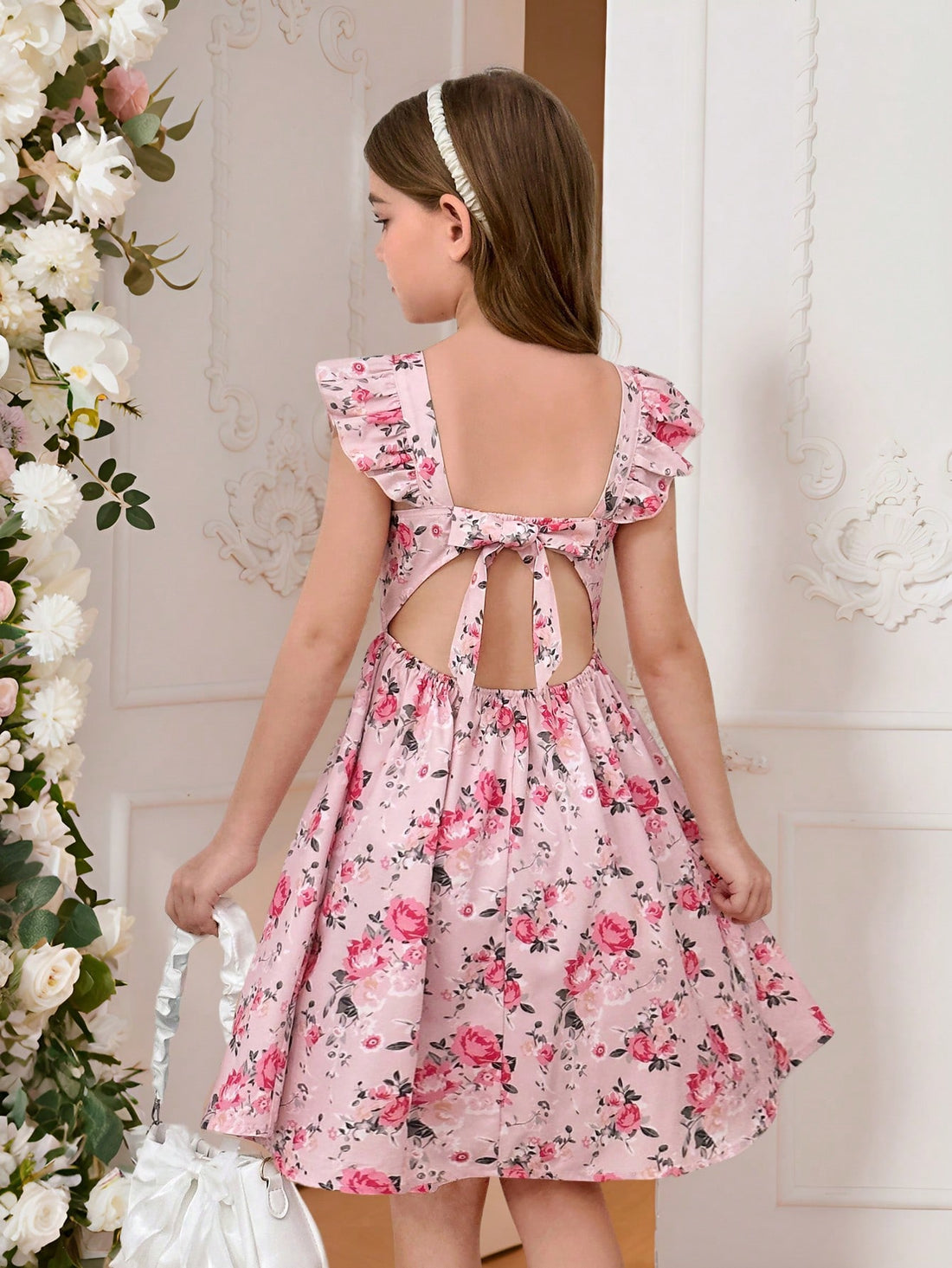 VigoSource Girls Floral Cotton Dress 20