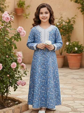 VigoSource Girls Floral Cotton Dress 2