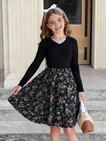 VigoSource Girls Floral Cotton Dress 25
