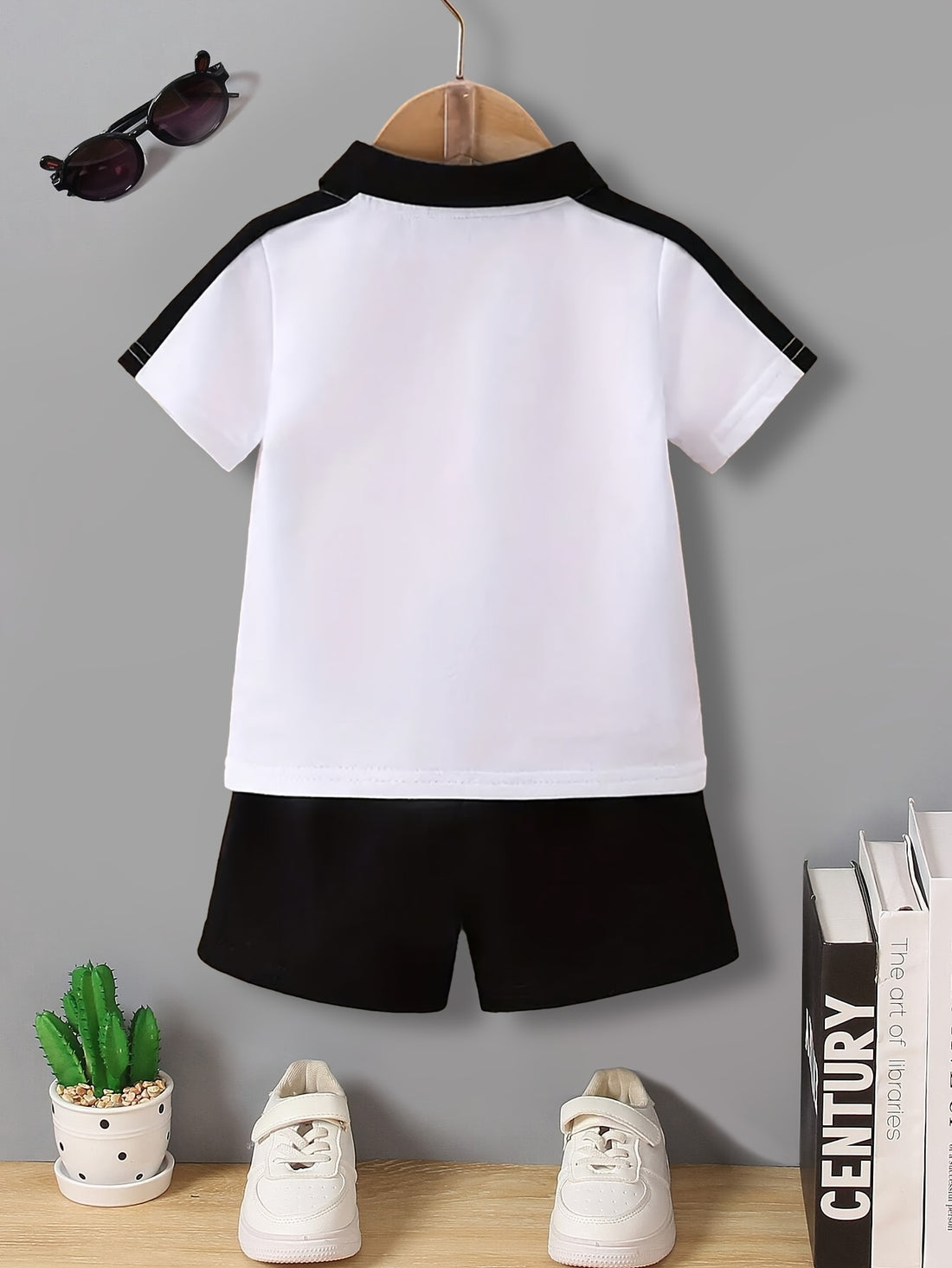 VigoSource Boys Solid Knit Short Sleeve Sets - Summer
