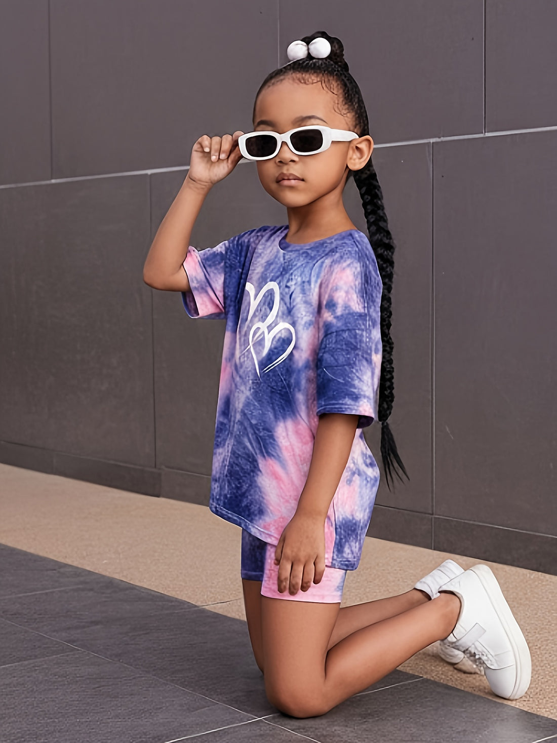 VigoSource Girls Short Sleeve Knit Pants 6