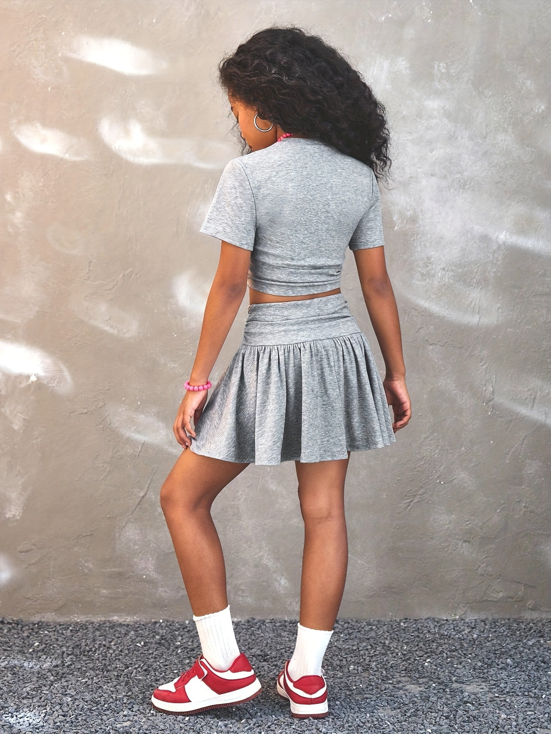VigoSource Girls Solid Color Skirts