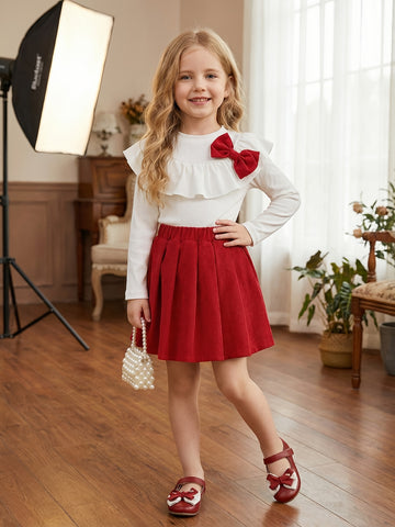 VigoSource Girls Solid Solid Color Skirts Casual Spring & - Spri...