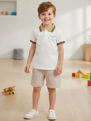 VigoSource Boys Long Sleeve Knit Shorts